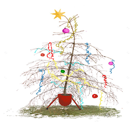Bald Christmas Tree